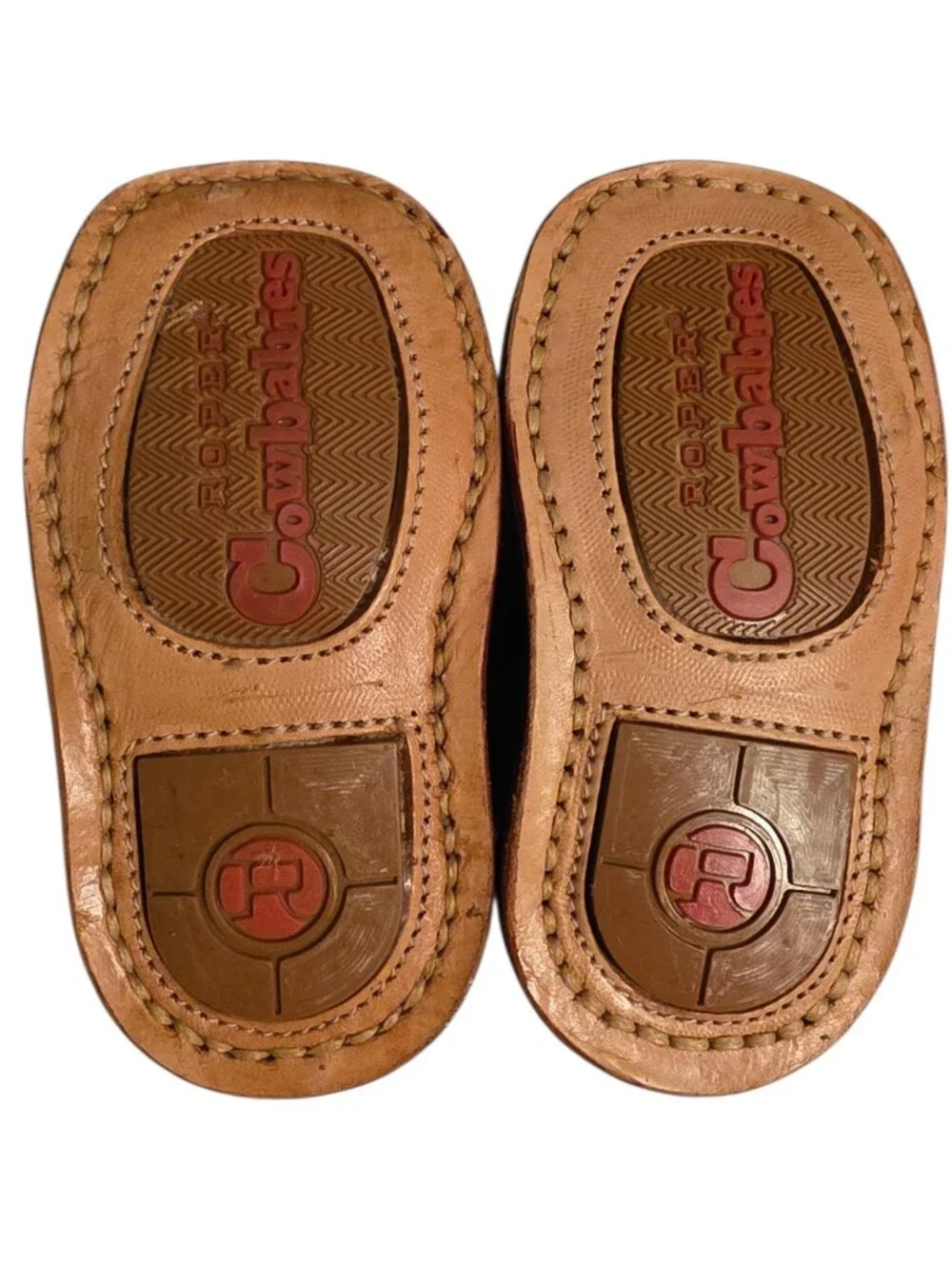 Roper Kids Cowbaby Buffalo Western Boot Baby Sz 1